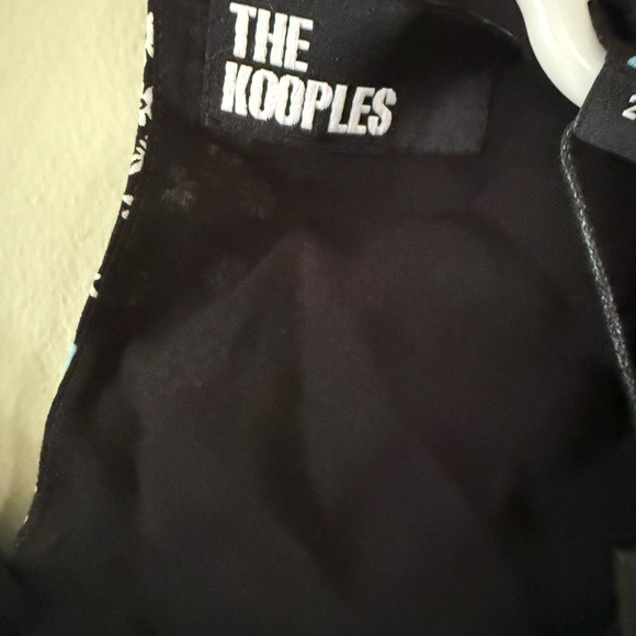 The Kooples Black Floral Midi Dress - Picture 4 of 7